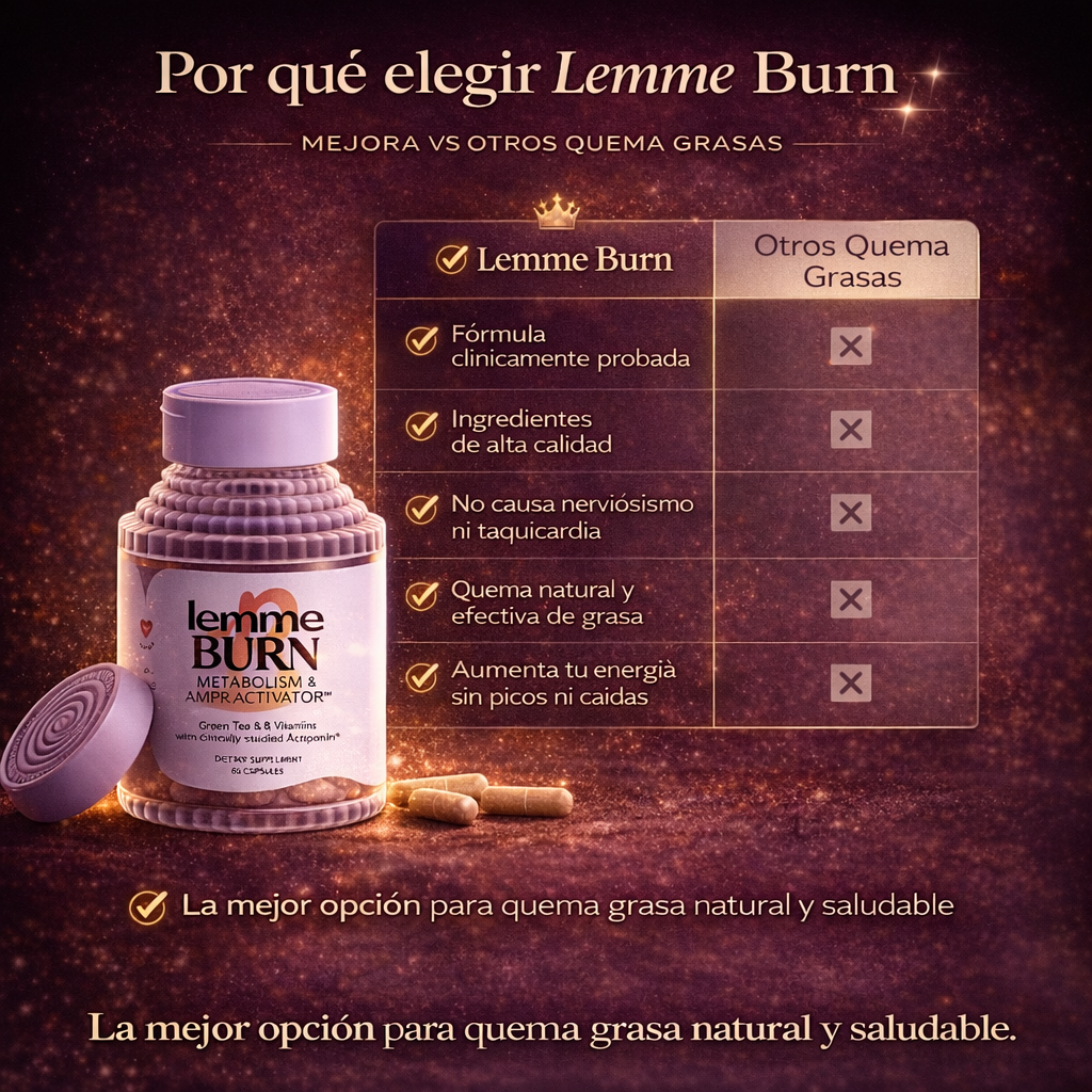 Lemme Burn™ – Quema Inteligente de Grasa