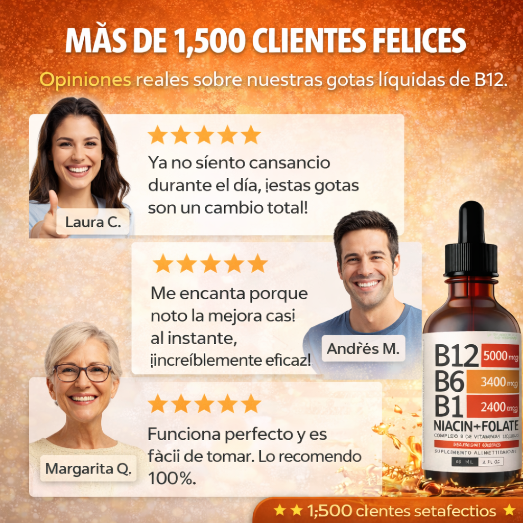 ⚡Vitamina B12 Líquida de Alta Potencia