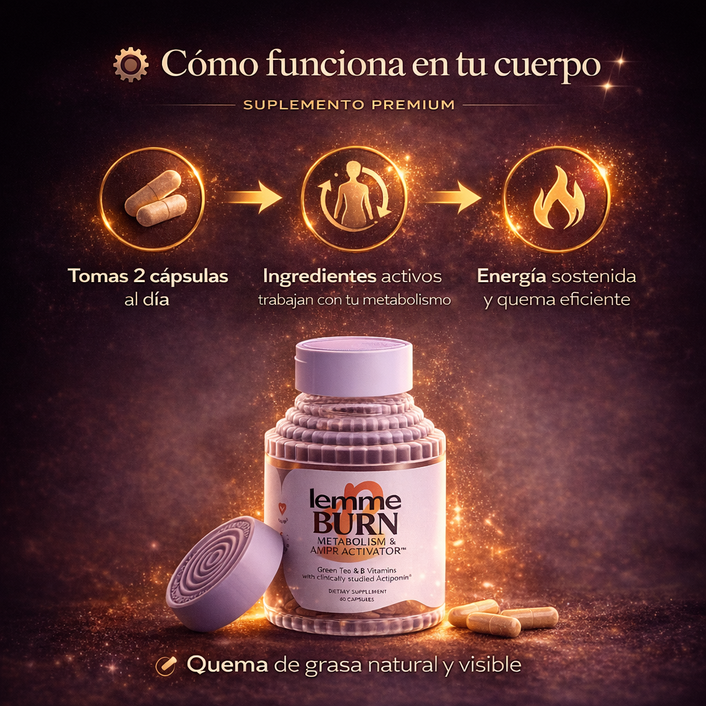 Lemme Burn™ – Quema Inteligente de Grasa
