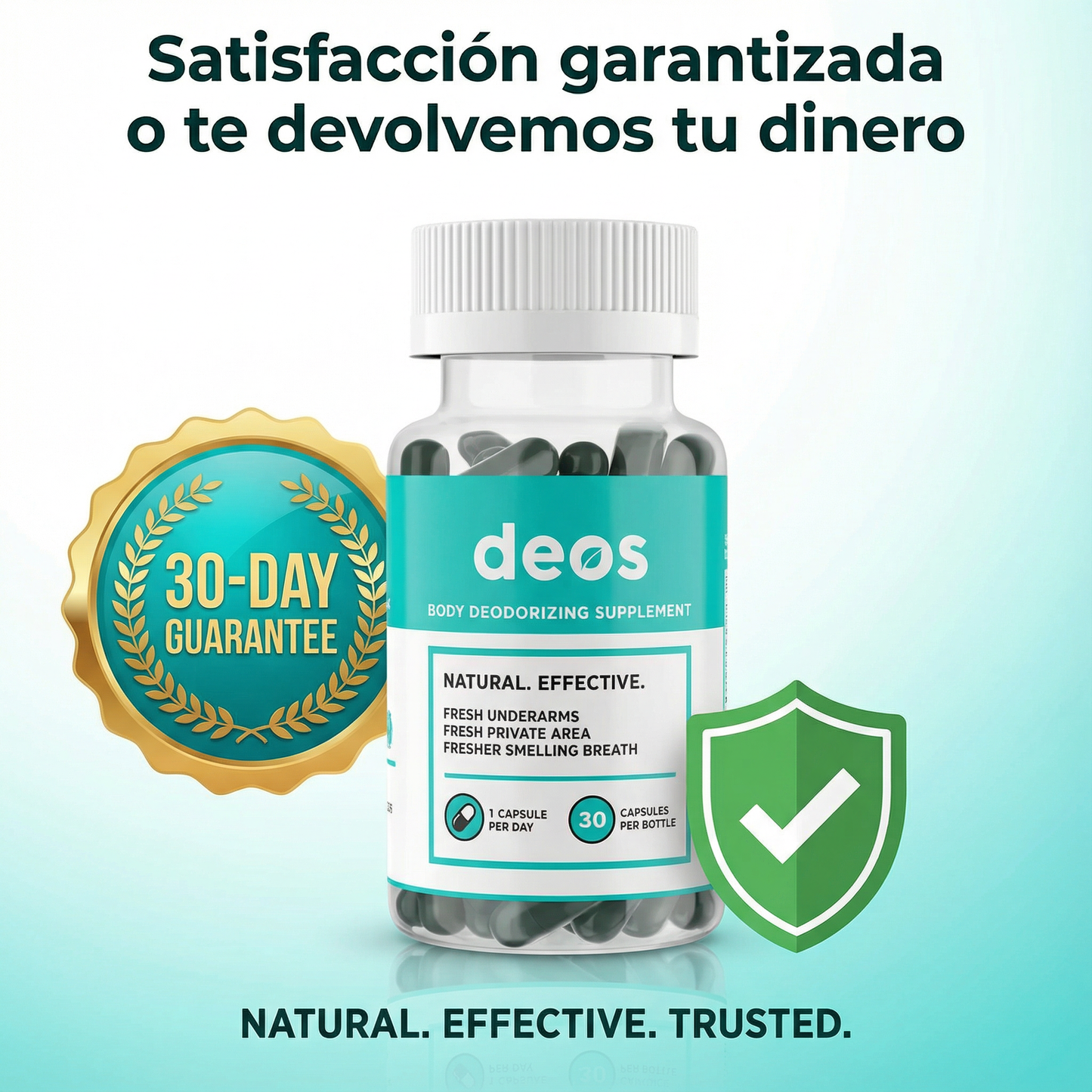 Deos™ – Suplemento Natural para Eliminar el Mal Olor Corporal